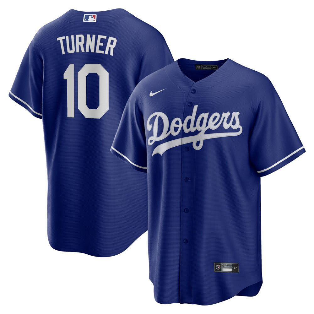 Men's Los Angeles Dodgers Justin Turner Alternate Player Name Jersey - Royal