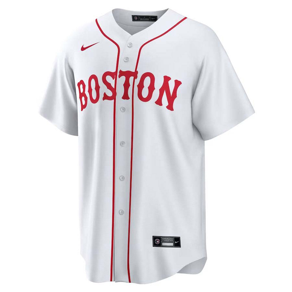 Men's Boston Red Sox Mookie Betts Replica Home Jersey - White